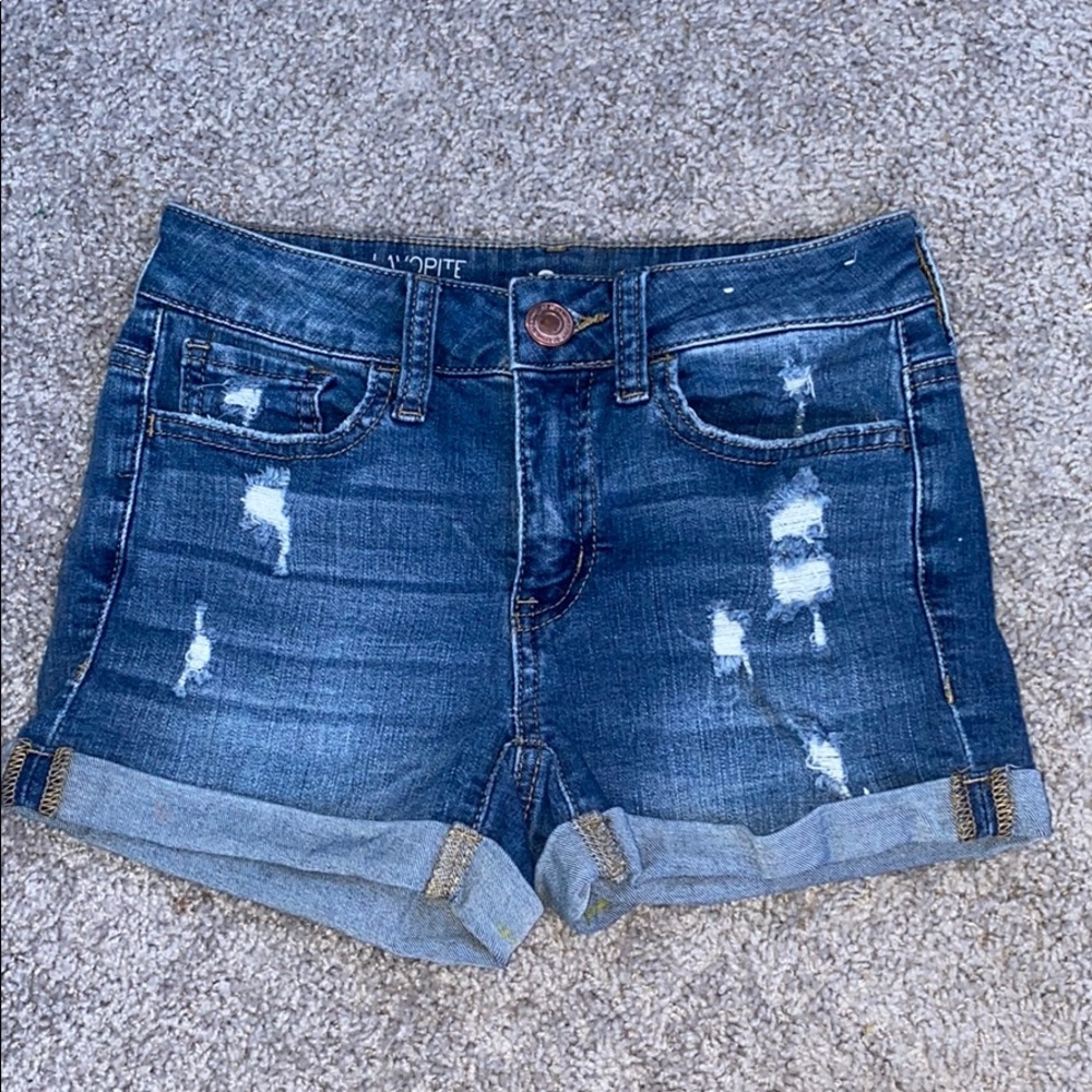 SO jean shorts